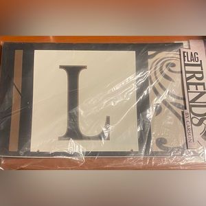 Magnetic Mailbox Cover Initial L